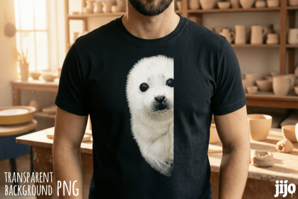 Adorable Seal Cute Animal Ocean PNG for Creative Projects