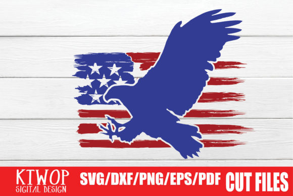 Celebrate Independence: USA X Animal Eagle Side, Fourth of July Design Files