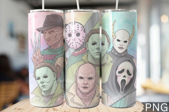 Dark Nature: Horror Animal Aesthetic Tumbler Wrap PNG
