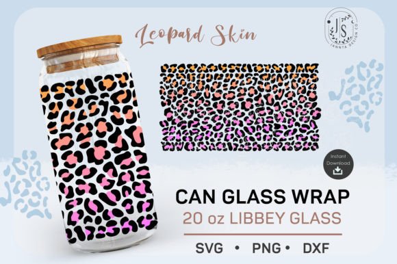 Leopard Print SVG 20oz: The Ultimate Animal Skin Wrap Design