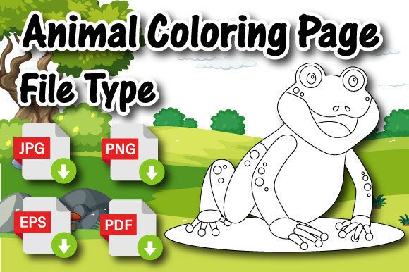 Unlocking Creativity: The Animal Coloring Page Frog
