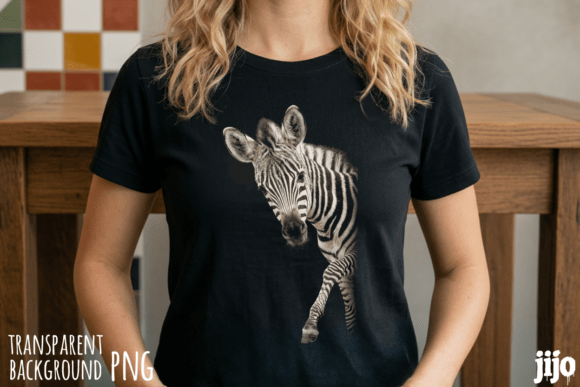 Zebra Wildlife Animal Safari PNG: A Wild Design Asset